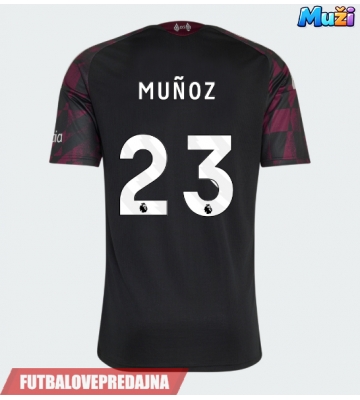 Lacne Muži Futbalové dres Liverpool Victor Munoz #23 2026-27 Krátky Rukáv - Tretina